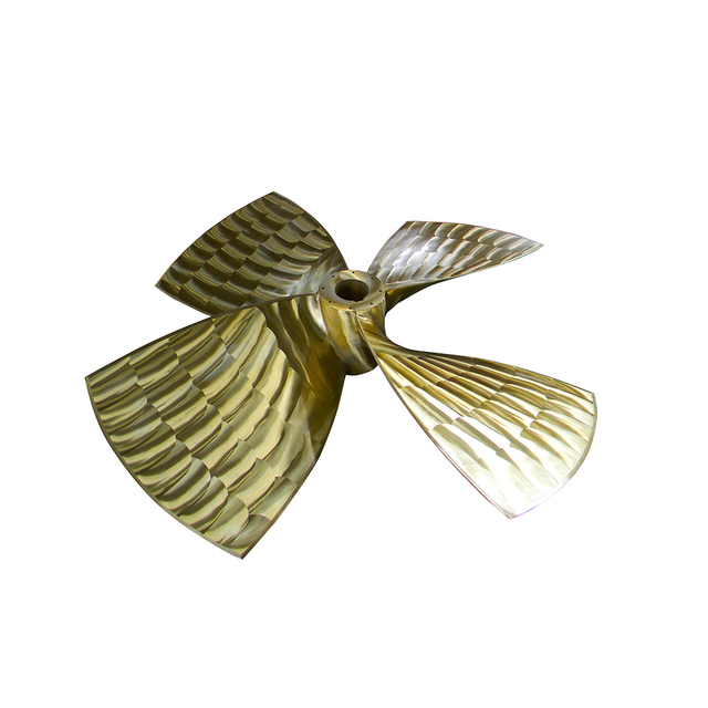 Elica in bronzo Ni-Al per navi ingegneristiche da 56 m