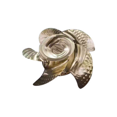 Fornitore esperto di eliche marine ad alta efficienza energetica con alette a vortice in bronzo Ni-Al (CU3)